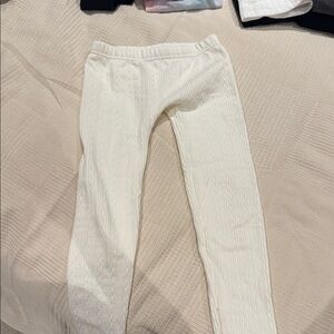 Place Cream Knit Leggings
